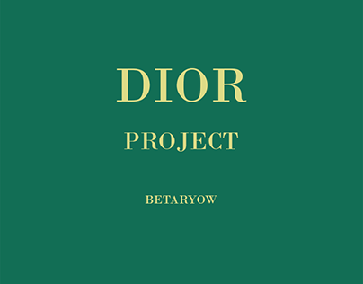 Project thumbnail - Dior