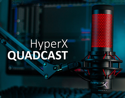 Vídeo Unboxing e Fotografia Microfone HyperX Quadcast