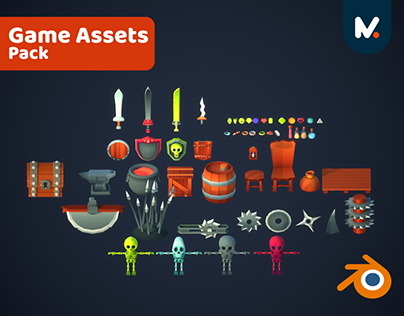 Project thumbnail - Pack Game Assets 3D | N•