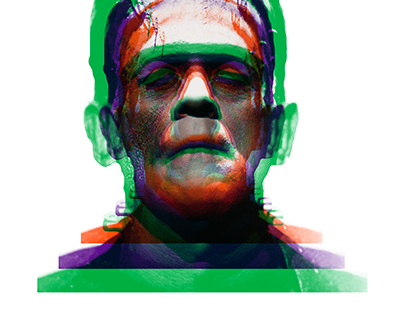 EDITORIAL DESIGN // Frankenstein cover