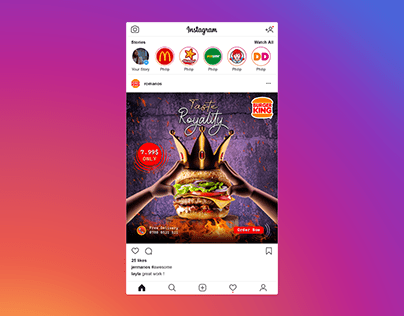 Social Media Post | Burger King