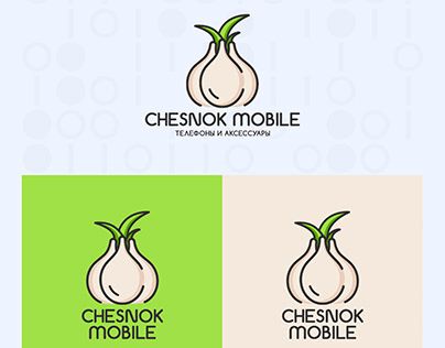 Chesnok Mobile / Logo
