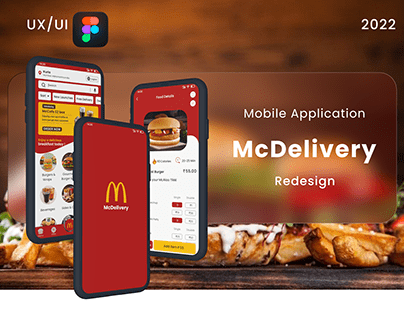 McDelivery Mobile App | UI UX Redesign Concept