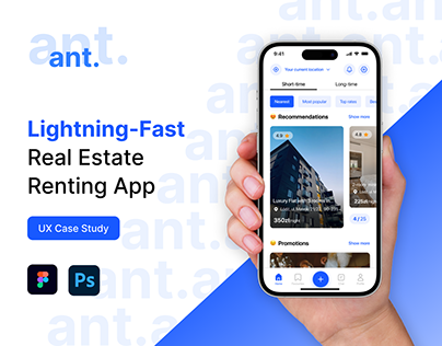 ant. Fast Renting App | UX Case Study