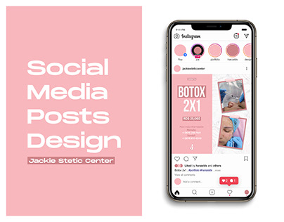 Social Media Posts Design - Jackie Stetic Center