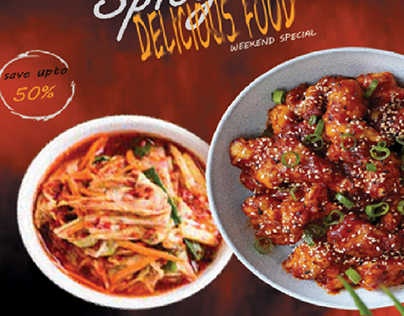 food banners design