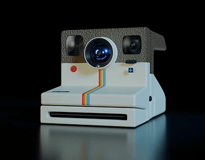 Project thumbnail - Polaroid Camera 3D Model