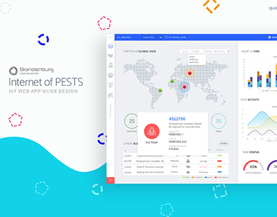 Internet of Pests (Dashboard UI)