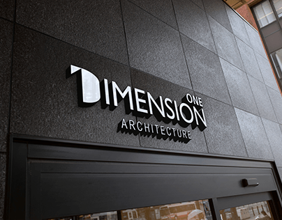 Project thumbnail - DIMENSION ONE Logo Design