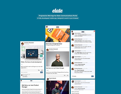 PWA: Elate Communications Portal