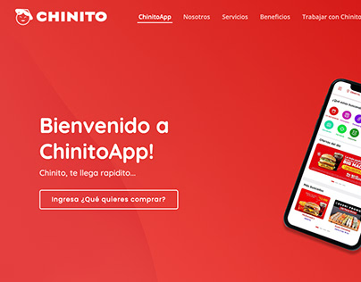 Web Design for Chinito App, Panamá