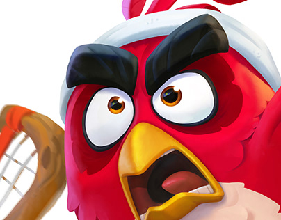 Angry Birds Tennis Character Designs