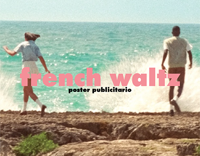french waltz - poster publicitario