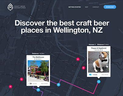 Wellington craft beer app