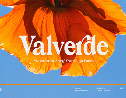 Valverde Semibold - Free Serif Fonts