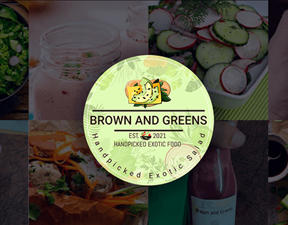 Green and Browns Packaging Design