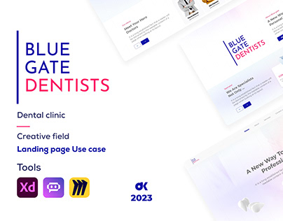 Project thumbnail - BLUE GATE DENTISTS LANDING PAGE