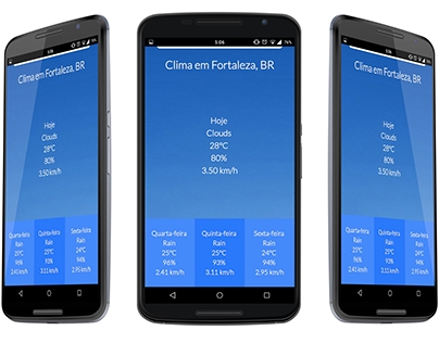 Aplicativo Android - Clima Fácil