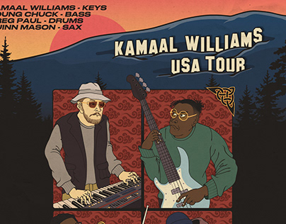 Kamaal Williams - USA Tour