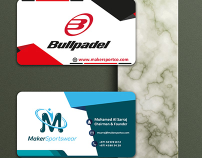 Sportswear Design, Business Card, Social Media