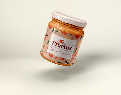 Fructus Jam Jar Branding