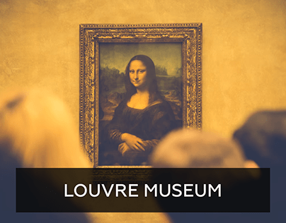Louvre Museum — website redesign, concept