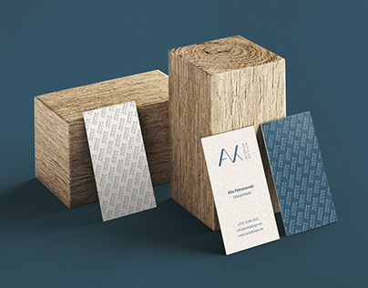 AVK design — logo and business cards