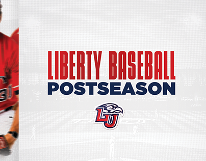 Liberty Baseball Postseason Graphics