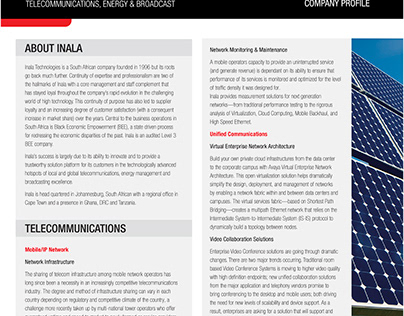 Inala Technologies Company Profile