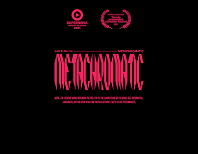 METACHROMATIC Film 2020