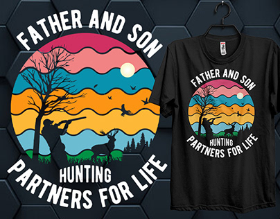 Hunting T- Shirt Design