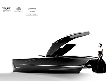 Royal College of Art Vehicle Design Bentley Project