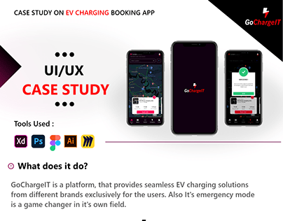GoChargeIT EV Charging station app | Case study UX