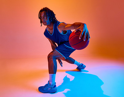Neon basketball