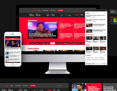 Layout for News channel
