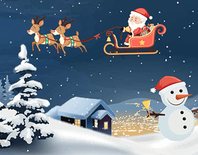 Postal de Natal- Animação 2D