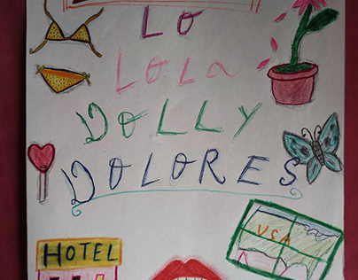 Desenho colorido Lolita