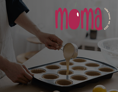 Branding Visual Identity Logo - Moma Cake's