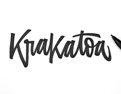 Krakatoa Logo + Process