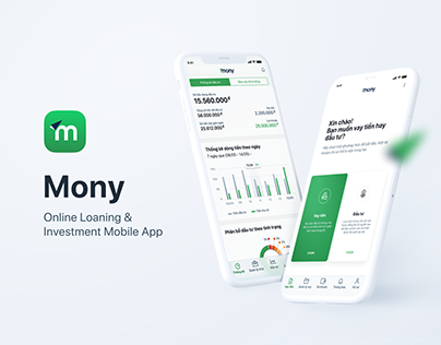 Mony | Online Lending & Investment | Mobile App UI/UX