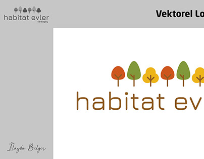 Habitat Evler Karaağaç Logo Tasarımı