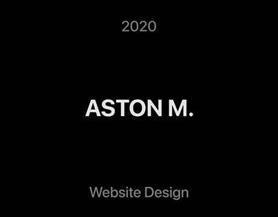 Aston Martin Website Design