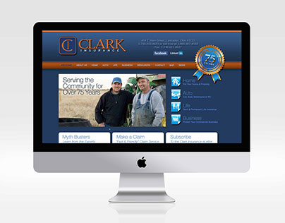 Clark Insurance Web Site