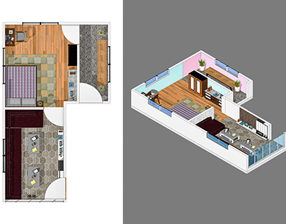 3D Floor Plan - Project 2