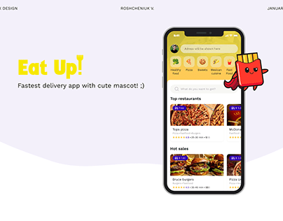 Food Delivery App Eat Up!