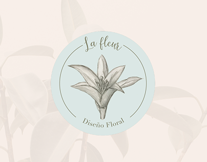 Identidad gráfica -La Fleur- Diseño Floral