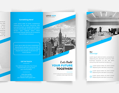 OLX Trifold Brochure on Behance