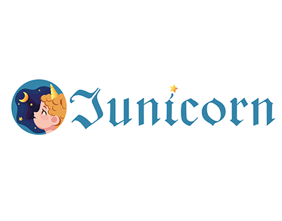 Логотип для детского образовательного проекта Junicorn