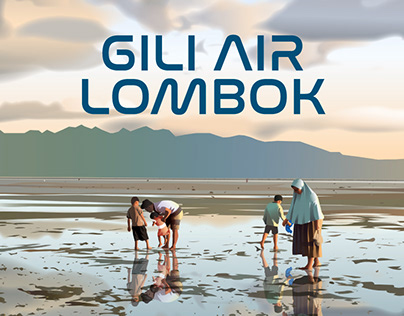 GILI AIR Lombok landscape study