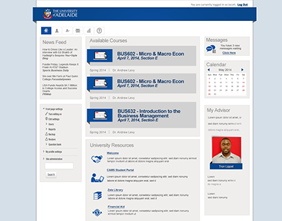 Adelaide University Online Learning Portal